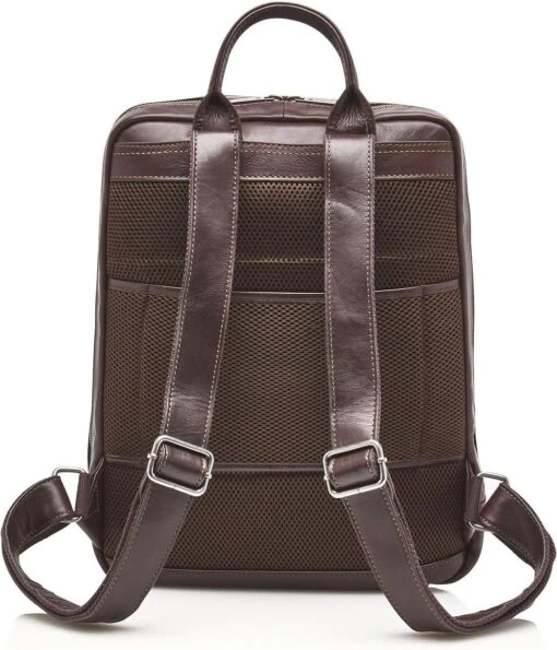 Castelijn & Beerens - Firenze Laptoprugzak 15,6 + Tablet RFID | Mocca - -Mode Bagage Winkel 1029x1200 1