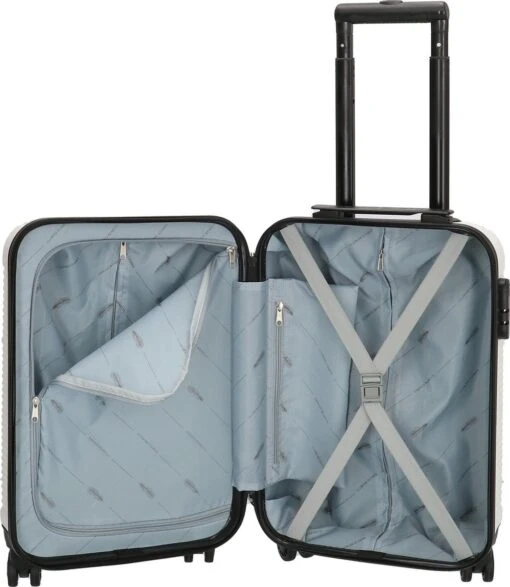 Enrico Benetti Louisville 39040 Handbagage Koffer Hardcase ABS - Wit -Mode Bagage Winkel 1042x1200 1