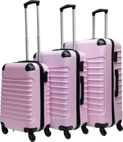 Castillo Trimix 3 Delige ABS Kofferset - Soft Pink -Mode Bagage Winkel 1043x1200 1