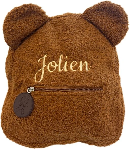 Merkloos Rugtas Teddy Green / Geborduurd Met Naam / 7 Kleuren Gepersonaliseerd -Mode Bagage Winkel 1047x1200 4