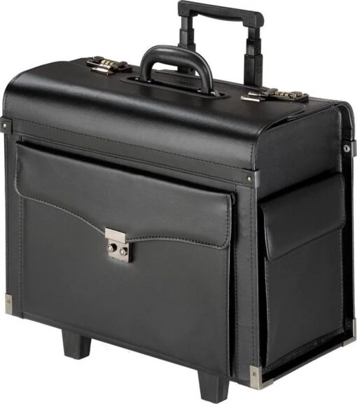 Tectake Business - Pilotenkoffer - 43 Cm - Zwart -Mode Bagage Winkel 1060x1200 1