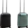 Travelerz Kofferset 2 Delig ABS Handbagage Koffers - Met Cijferslot - 27 Liter - Zwart - Groen -Mode Bagage Winkel 1060x1200 2