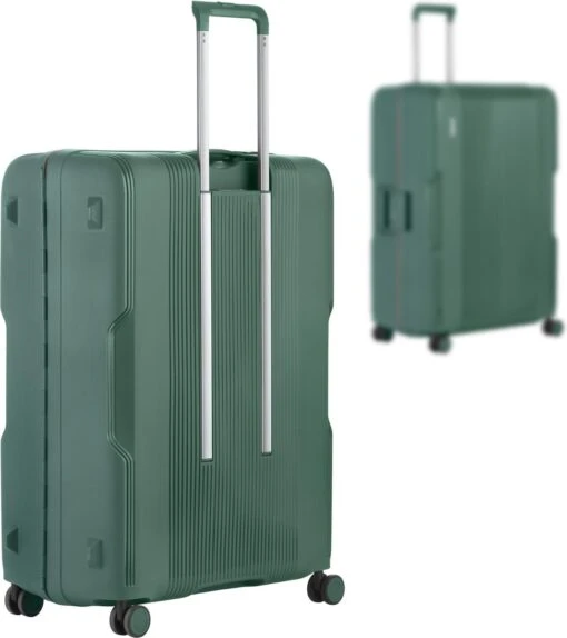 CarryOn Protector Luxe Grote Reiskoffer - Trolley 77cm Met TSA-klikslot - Ultrasterk - Groen -Mode Bagage Winkel 1067x1200 1