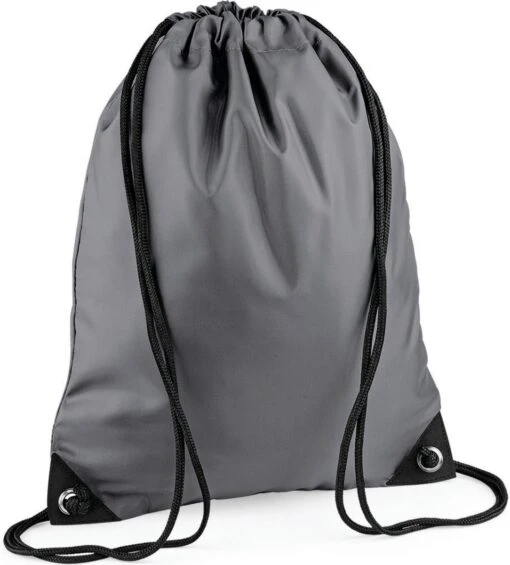 Bagbase Gymtas Met Rijgkoord 12 Liter - Antraciet -Mode Bagage Winkel 1084x1200 2