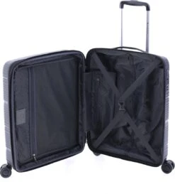 Gladiator Bionic S Handbagage Koffer Expandable - 55 Cm - TSA Slot - Zwart -Mode Bagage Winkel 1085x1200