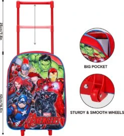 Marvel THE AVENGERS Trolley Koffertje Vakantie Logeren Tripjes -Mode Bagage Winkel 1089x1200 2