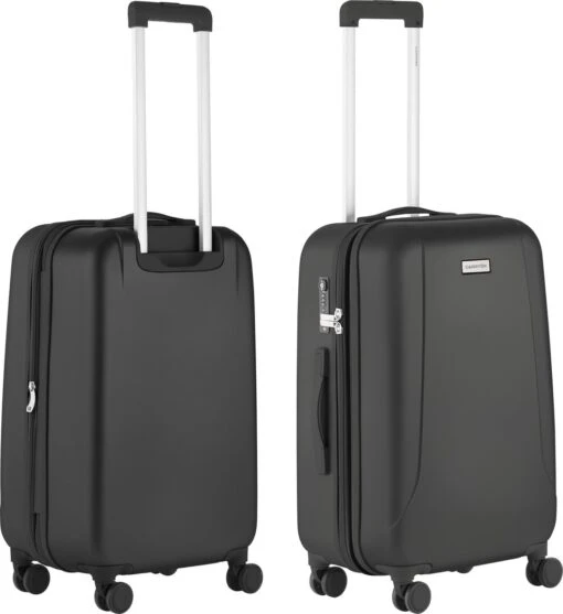 CarryOn Skyhopper Reiskoffer - 68.5cm TSA Trolley Met Expander En OKOBAN - Zwart -Mode Bagage Winkel 1098x1200 1