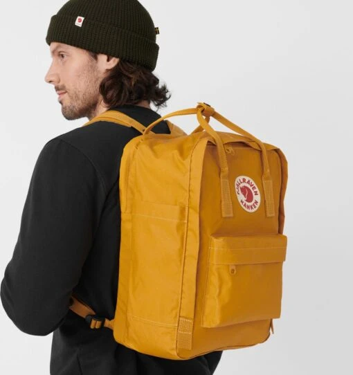 Fjallraven Fjällräven Kånken Laptop 15" Unisex Rugzak - Ox Red -Mode Bagage Winkel 1130x1200 3