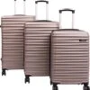 Tobeyz - Kofferset - 3-delig Lichtbruin Handbagage - Verrijdbaar Op 4 Wielen - Stevig ABS - Lichtgewicht, Trolley -Mode Bagage Winkel 1134x1200 2