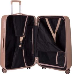 Decent Tranporto-One Reiskoffer 66 Cm - Zalmroze -Mode Bagage Winkel 1166x1200