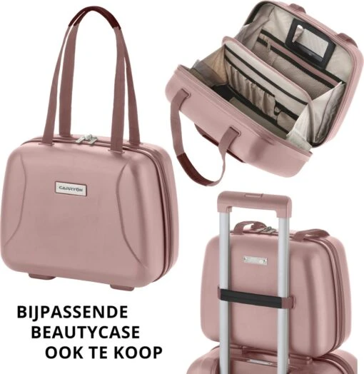 CarryOn Skyhopper Reiskoffer - 78cm TSA Trolley Met OKOBAN - Dubbele Wielen - Old Pink -Mode Bagage Winkel 1169x1200 2