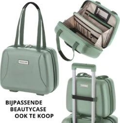 CarryOn Skyhopper Kofferset – TSA Handbagage + Reiskoffer 78cm – Dubbele Wielen - Olijf -Mode Bagage Winkel 1170x1200 2