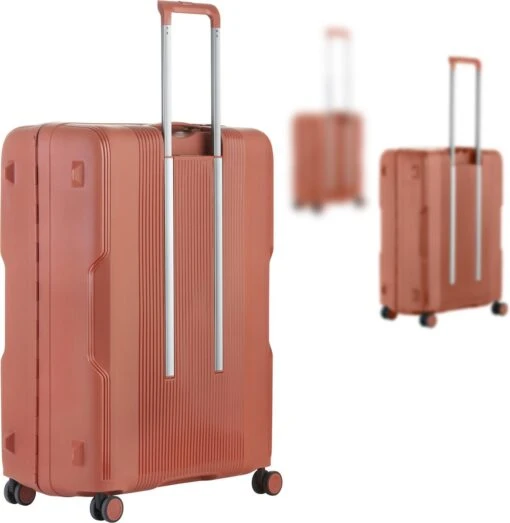 CarryOn Protector Luxe 3-delige Kofferset - Trolleyset Met TSA-kliksloten - Terra -Mode Bagage Winkel