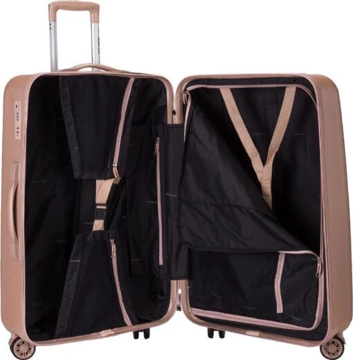 Decent Tranporto-One Reiskoffer 66 Cm - Zalmroze -Mode Bagage Winkel 1176x1200 1