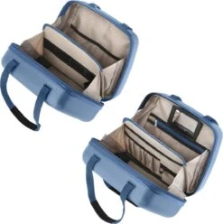 CarryOn Skyhopper Handbagage En Beautycase - 55cm TSA Trolley En Make-up Koffer - Blauw -Mode Bagage Winkel 1195x1200