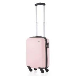 TravelZ Horizon Handbagagekoffer - 54cm Handbagage Trolley Met Gevoerde Binnenkant - Baby Roze -Mode Bagage Winkel 1199x1200