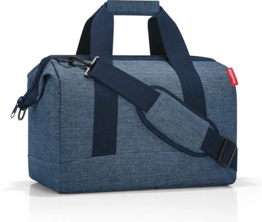 Reisenthel Allrounder M Reistas Sporttas - 18L - Twist Blue Blauw -Mode Bagage Winkel 1200x1018 5