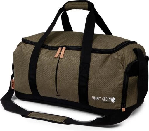 Norländer Simply Green RPET TwoTone Weekendtas Groen -Mode Bagage Winkel