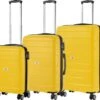 TravelZ Big Bars Kofferset - Trolleyset 3-delig Met TSA-slot - Geel -Mode Bagage Winkel 1200x1059 1