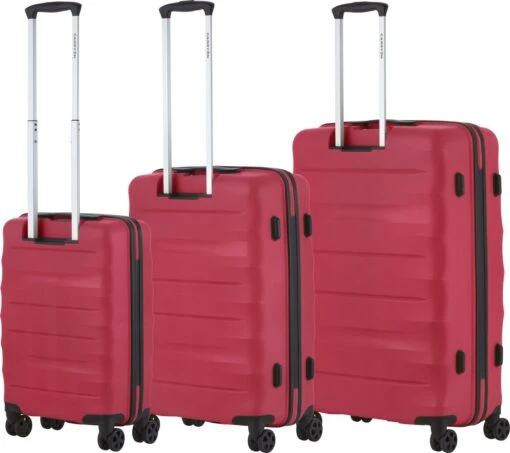 CarryOn Porter ® Kofferset - TSA Trolleyset 3-delig Met OKOBAN - Dubbele Wielen - Rood -Mode Bagage Winkel 1200x1065 1