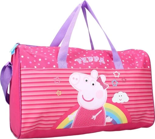 Nickelodeon Sporttas Peppa Pig Junior 18 Liter Polyester Roze -Mode Bagage Winkel 1200x1077 2