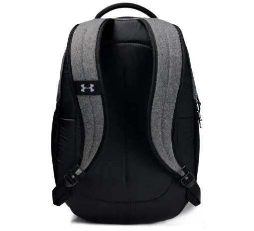 Under Armour Hustle 4.0 Unisex Rugzak - Graphite Medium Heather -Mode Bagage Winkel 1200x1094 4