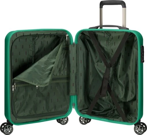 Princess Traveller I'm Green Atlantic - Handbagage Koffer - Groen - S - 55cm -Mode Bagage Winkel 1200x1103 1