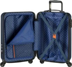 Princess Traveller PT01 - Reiskoffer - Platinum Navy - M - 67cm -Mode Bagage Winkel 1200x1111