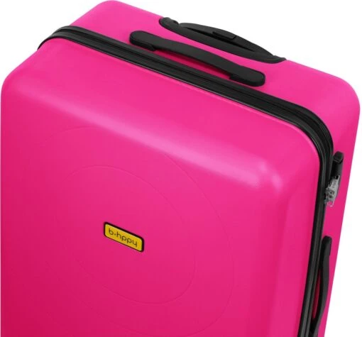 BHPPY - Flamingo Pink - Reiskoffer (76 Cm) -Mode Bagage Winkel 1200x1117 3