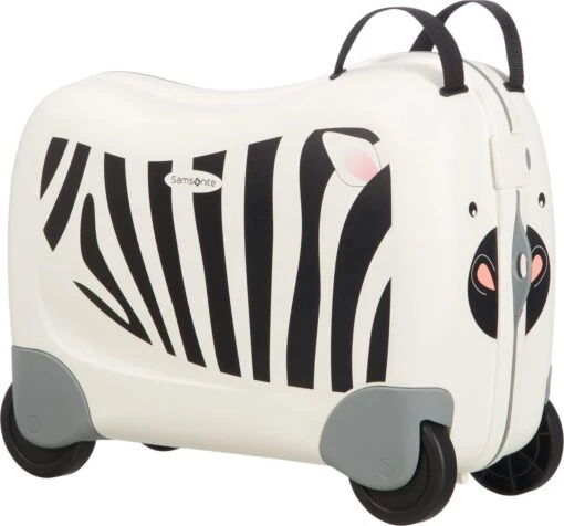 Samsonite Ride-on Kinderkoffer - Dream Rider Suitcase Zebra Z. -Mode Bagage Winkel