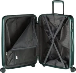 Princess Traveller Harlem - Reiskoffer - Groen - Rpet - M - 66cm -Mode Bagage Winkel 1200x1150 4