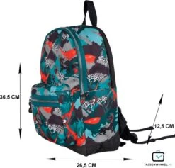 Pick & Pack Forest Dragon Backpack M - Multi Green -Mode Bagage Winkel 1200x1151 4