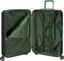 Princess Traveller I'm Green Atlantic - Reiskoffer - Zwart - L - 76cm -Mode Bagage Winkel 1200x1154