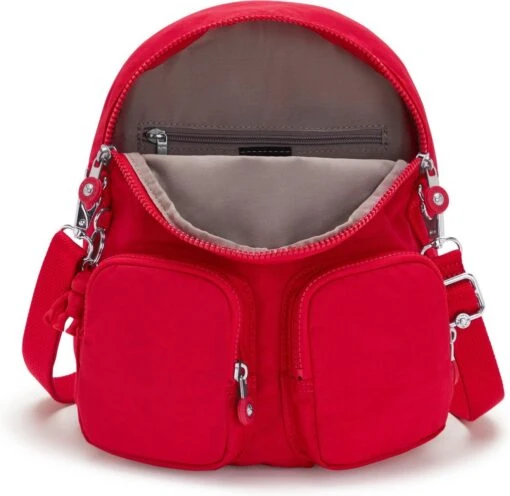 Kipling FIREFLY UP Rugzak, 7.5 Liter - Red Rouge -Mode Bagage Winkel 1200x1167 3