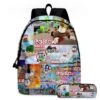 Roblox All Over Rugzak Met Etui - Kinderrugzak - Schooltas - Rugtas - Gymtas - Reistas -Mode Bagage Winkel 1200x1172 1