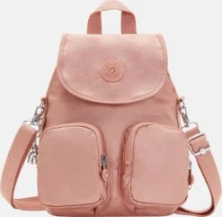 Kipling FIREFLY UP Rugzak, 7.5 Liter - Dynamic Twill Warm Rose -Mode Bagage Winkel 1200x1173 3