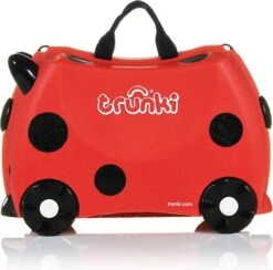 Trunki Ride-On Handbagage Koffer 46 Cm - Frank De Brandweerwagen -Mode Bagage Winkel 1200x1184