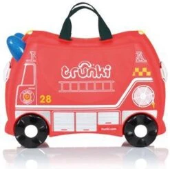 Trunki Ride-On Handbagage Koffer 46 Cm - Frank De Brandweerwagen -Mode Bagage Winkel 1200x1190 1