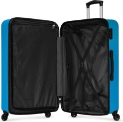 BHPPY - Ocean Blue - Reiskoffer (76 Cm) -Mode Bagage Winkel 1200x1195