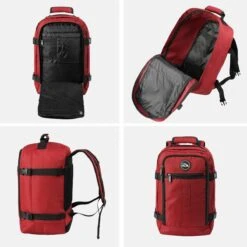 CabinMax Metz Reistas – Handbagage 20L – Rugzak – Schooltas - 40x25x20 Cm – Compact Backpack – Lichtgewicht – Oxide Rood -Mode Bagage Winkel 1200x1198 3