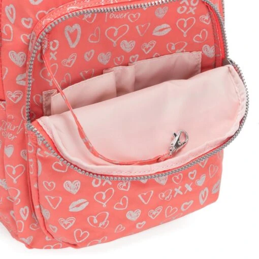 Kipling Seoul Go Small Laptoprugzak 13 Inch - Hearty Pink Met -Mode Bagage Winkel 1200x1200 1036