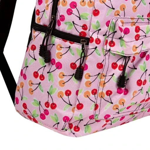 GoPa Rugzak Voor Meisjes | Schooltas | Rugtas | Kersen | Cherry | Roze | Vrouwen -Mode Bagage Winkel 1200x1200 1044