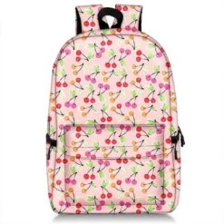 GoPa Rugzak Voor Meisjes | Schooltas | Rugtas | Kersen | Cherry | Roze | Vrouwen -Mode Bagage Winkel 1200x1200 1045