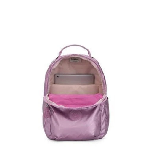 Kipling Seoul S Metallic Berry -Mode Bagage Winkel 1200x1200 1054