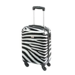 Princess Traveller Animal Print - Handbagagekoffer - Zebra - Small - 55cm -Mode Bagage Winkel 1200x1200 211