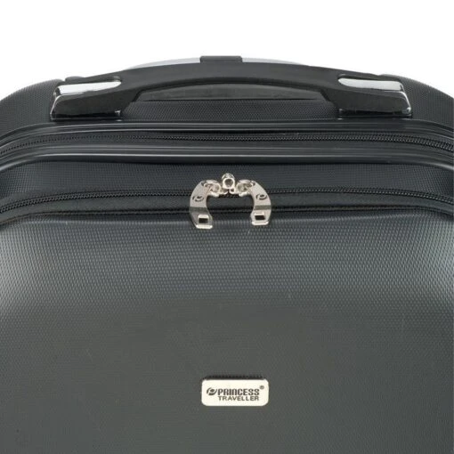 Princess Traveller Sydney - Handbagagekoffer - Laptop Vak - Zwart - S - 55cm -Mode Bagage Winkel 1200x1200 299