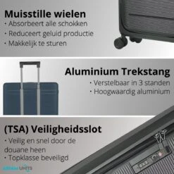 Asyam Units- Handbagage- Invouwbaar- Koffer- Koffer 38L- Spinner Wielen- TSA Slot- Lichtgewicht- Zwart -Mode Bagage Winkel 1200x1200 309