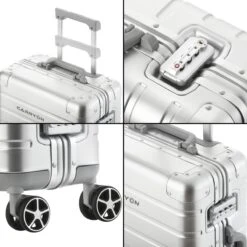 CarryOn ULD Handbagage - Luxe Aluminium Trolley 55cm - Dubbel TSA Slot - Dubbele Wielen - Aluminium -Mode Bagage Winkel 1200x1200 312