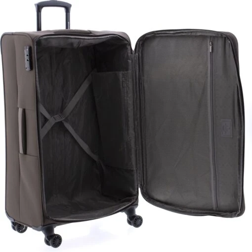 Gladiator Siroco L Grote Koffer 78 Cm - 115 Liter - Expandable - TSA Slot - Bruin -Mode Bagage Winkel 1200x1200 456