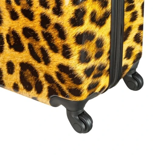 Princess Traveller Animal Print - Reiskoffer – Leopard - Large - 76 Cm -Mode Bagage Winkel 1200x1200 520